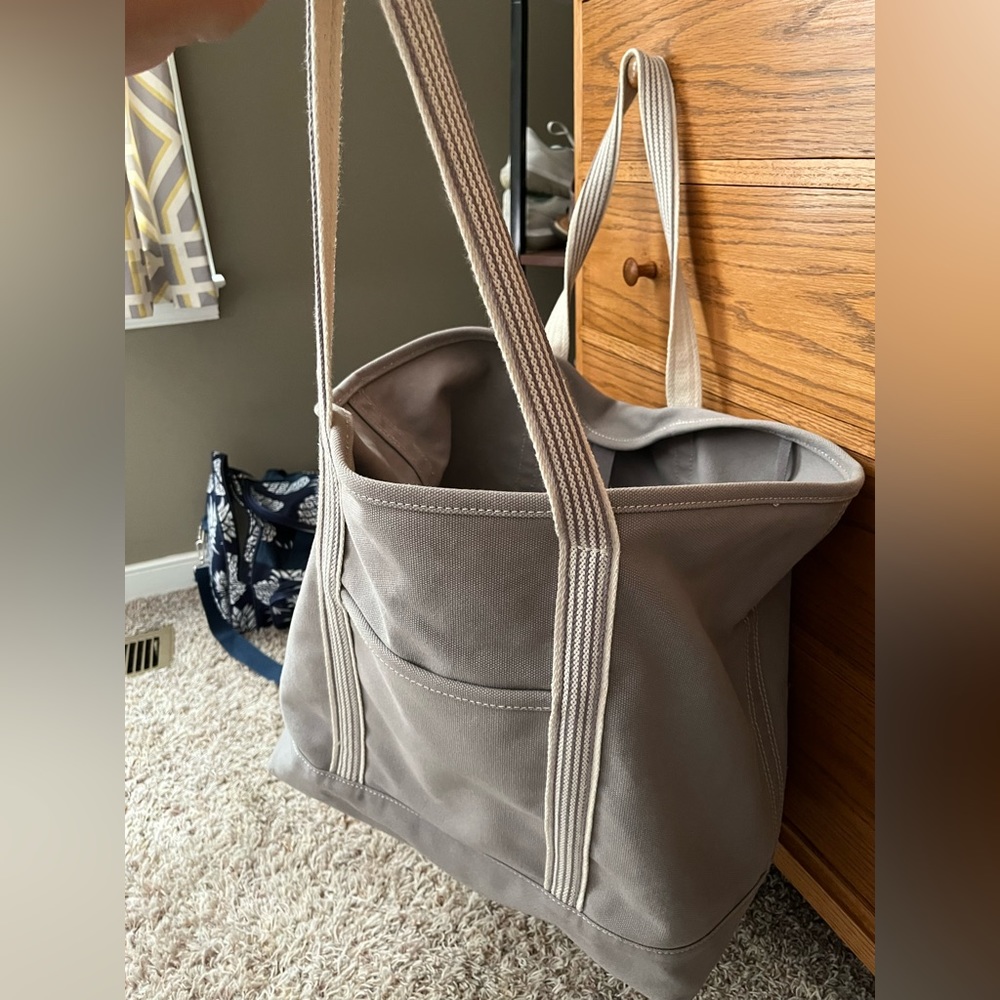 Lands End Extra Large Canvas Tote